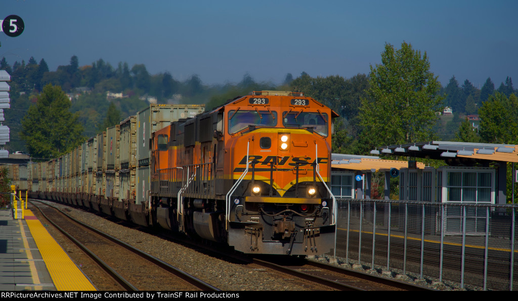 BNSF 293 Leads the EVEROO